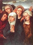 Hans Memling The Virgin, St.John and the Holy Women oil painting artist